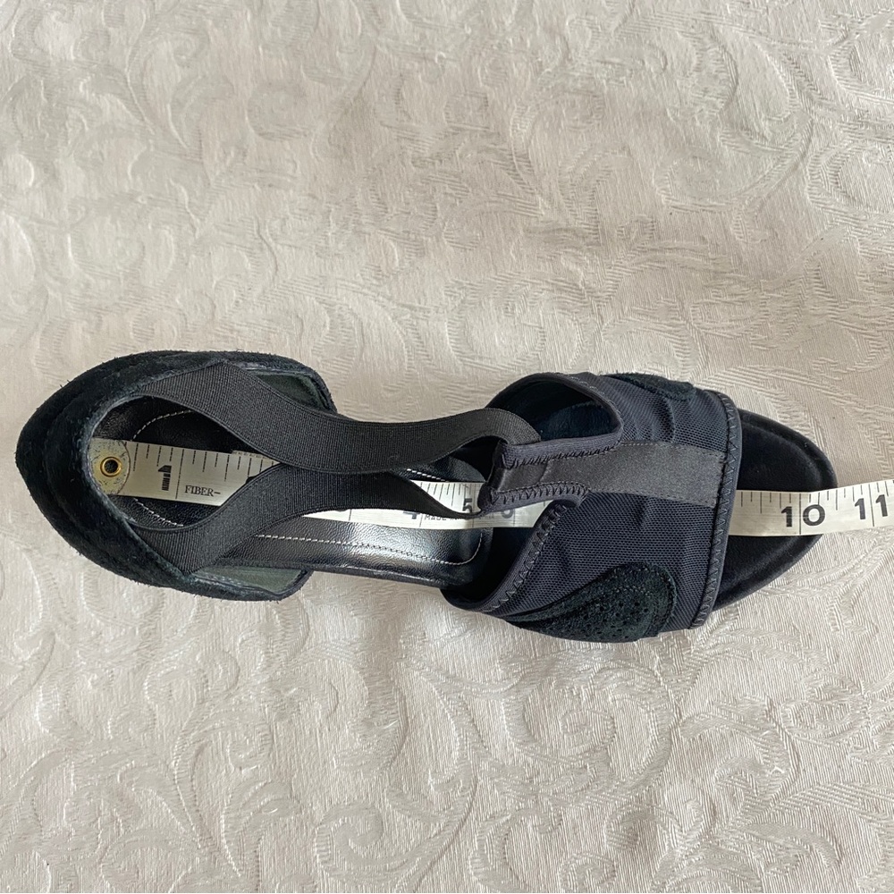BALENCIAGA black leather Sandals - Picture 9 of 12